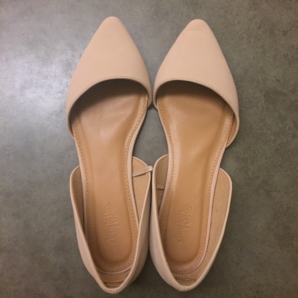Charlotte Russe Pointed Toe D’Orsay Flats